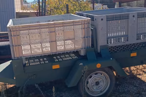 carrello porta bins 