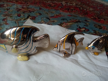 Pesce laminato argento