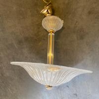 Lampadario in vetro di Murano anni ‘90