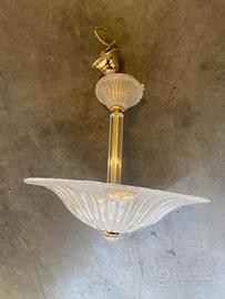 Lampadario in vetro di Murano anni ‘90