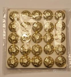 Bottoni color oro Queen's Lancashiere Regiment