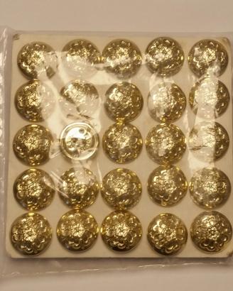 Bottoni color oro Queen's Lancashiere Regiment