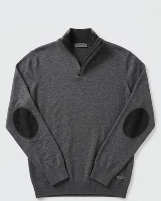 Maglia Uomo Sorbino Primalinea Mezza Zip Toppe