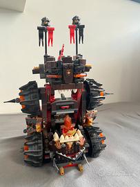 Nexo Knights macchina d’assedio del generale Magma