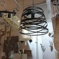 lampadario moderno  nero