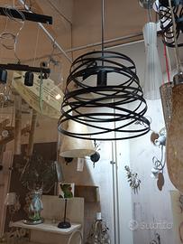 lampadario moderno  nero