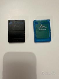 Due memory card ps2