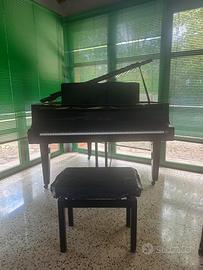 Pianoforte mezzacoda Zimmermann matricola 366412