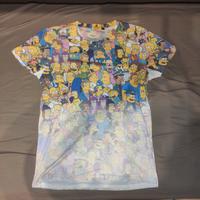 T-shirt/Maglia The Simpsons S unisex white/bianca
