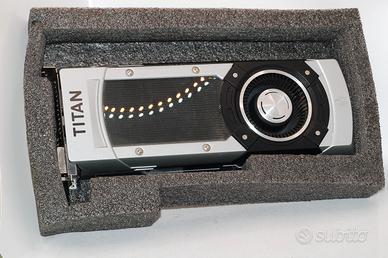 Nvidia GTX titan 6gb gddr5 gpu scheda video gaming