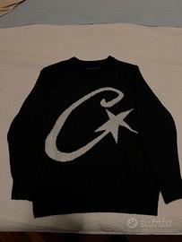 maglione corteiz nero uomo