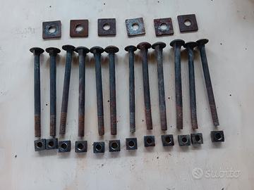 bulloni a testa tonda con quadro 