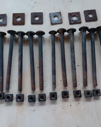 bulloni a testa tonda con quadro 