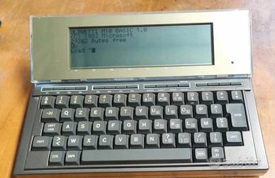 Olivetti M10 raro portatile anni 80 funzionante 