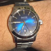Eberhard Grande Taille Blu 41mm NUOVO