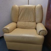 Poltrona relax gialla