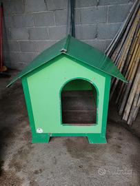 Cuccia vintage grande in metallo per cane