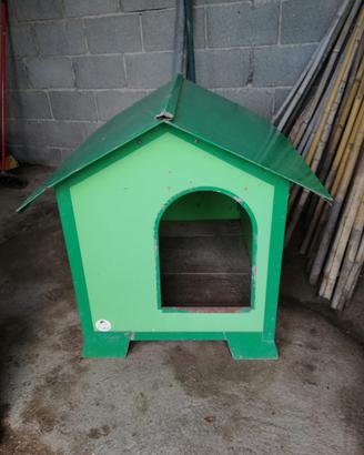Cuccia vintage grande in metallo per cane