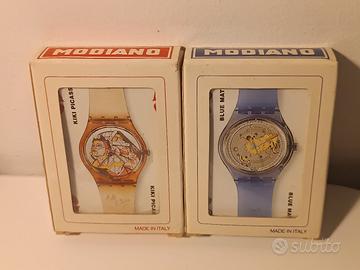 Swatch Carte Modiano Poker vintage 90