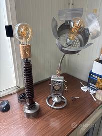 Lampade stile industriale e meccaniche