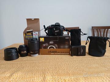 Nikon D5300 + Obiettivi