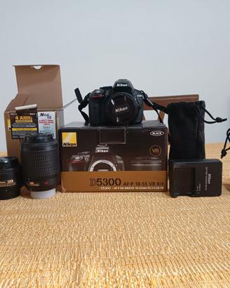 Nikon D5300 + Obiettivi