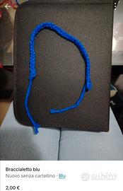 braccialetto blu