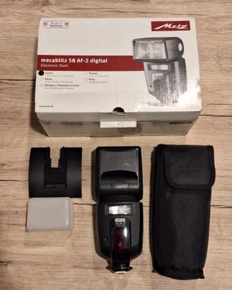Flash metz 58 af2 attacco Canon