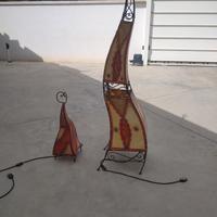 Quadri e lampade etniche