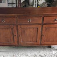 Madia 3 ante legno arte povera