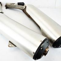 Kawasaki KLV 1000 04 06 marmitte silenziatori