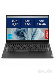 Notebook Pc Portatile Lenovo i3-1315u 15.6 8Gb 256
