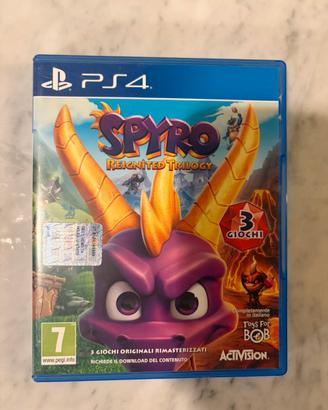 Spyro Reignited Trilogy PS4 - 3 Giochi in 1