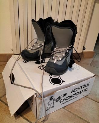 Scarponi Snowboard grigi tg.38 Hostile
