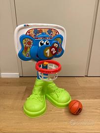 Canestro basket Chicco con palla e sound