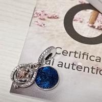 Pandora charm pendente con certificato 