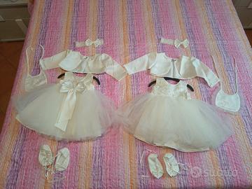 vestiti battesimo o cerimonie bimbe 