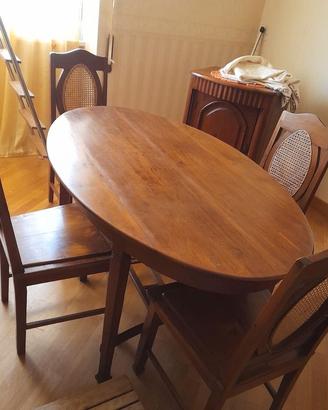Tavolo in legno teak massello