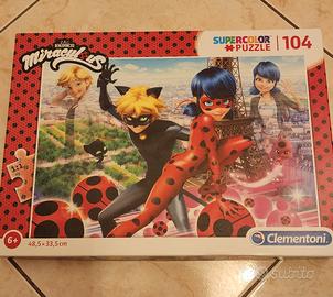 puzzle Miraculous 104 pezzi, età 6+
