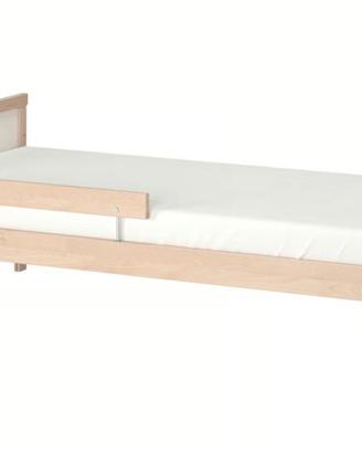 Letto con base a doghe comprensivo di materasso