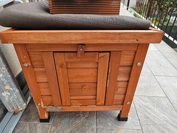 Casetta per conigli in Legno