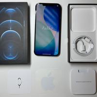 IPhone 12 Pro Max 256GB Pacific Blue BATTERIA 100%
