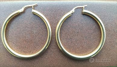 orecchini oro 750 18 kt