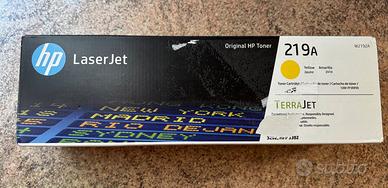 Toner originale HP 219A Giallo – Nuovo e sigillato