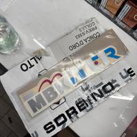 Adesivi Mbk booster silky white