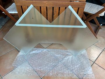 Piano di cristallo per cappa angolare FOSTER