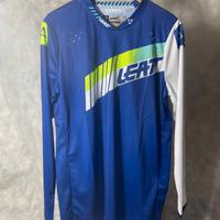 Leatt maglia cross/enduro M NUOVA 5023031951 blu