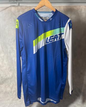 Leatt maglia cross/enduro M NUOVA 5023031951 blu