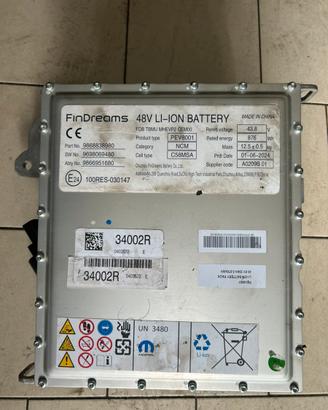 Batteria 48V Mild Hybrid Stellantis 9868838980