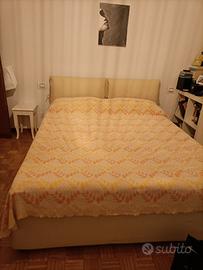 letto matrimoniale con contenitore 